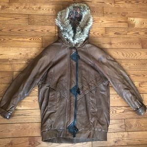 Marvin Richard’s Leather Bomber Jacket